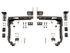 SDDLMT2A Saddle Mount Kit - Bedrail Flange Mounting