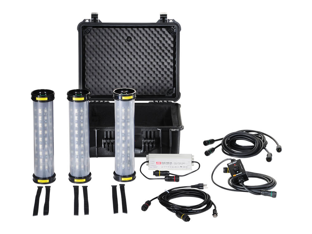 9500 Shelter Lighting System in Black