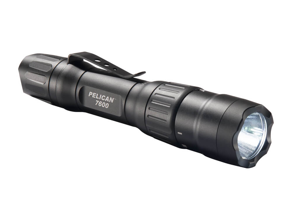 7600 Tactical Flashlight combo - with wand & holster