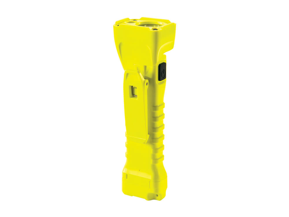 3415 Right Angle Flashlight w/ Plastic Clip