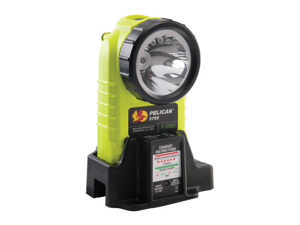 3765 Right Angle Flashlight w/ Charger