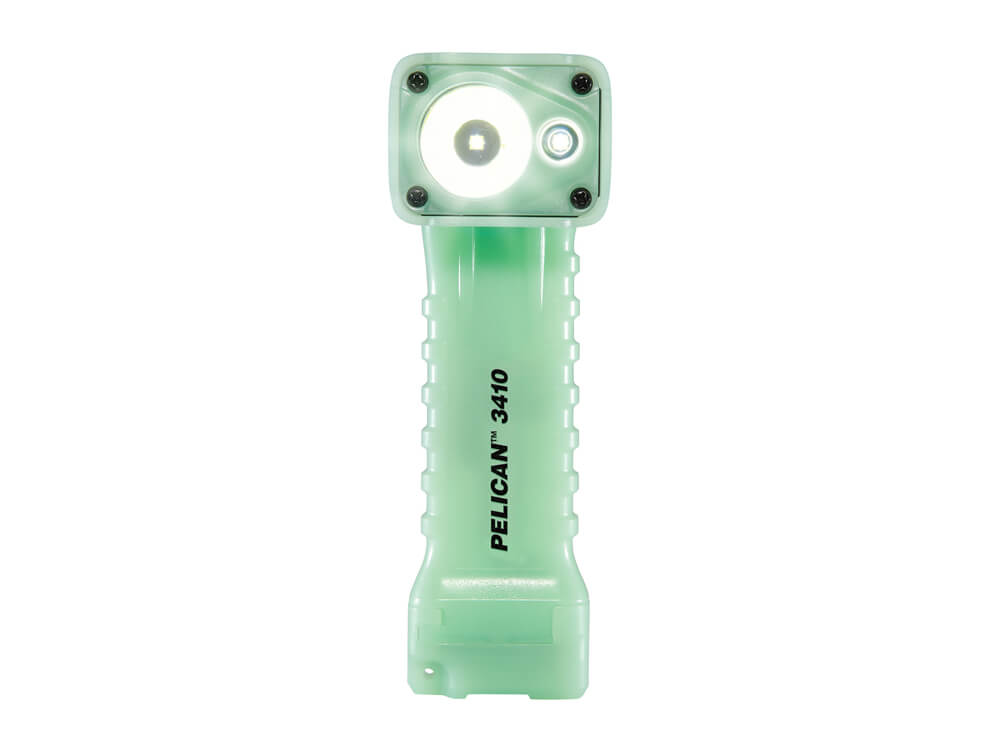 3410 Right Angle Flashlight w/ Plastic Clip