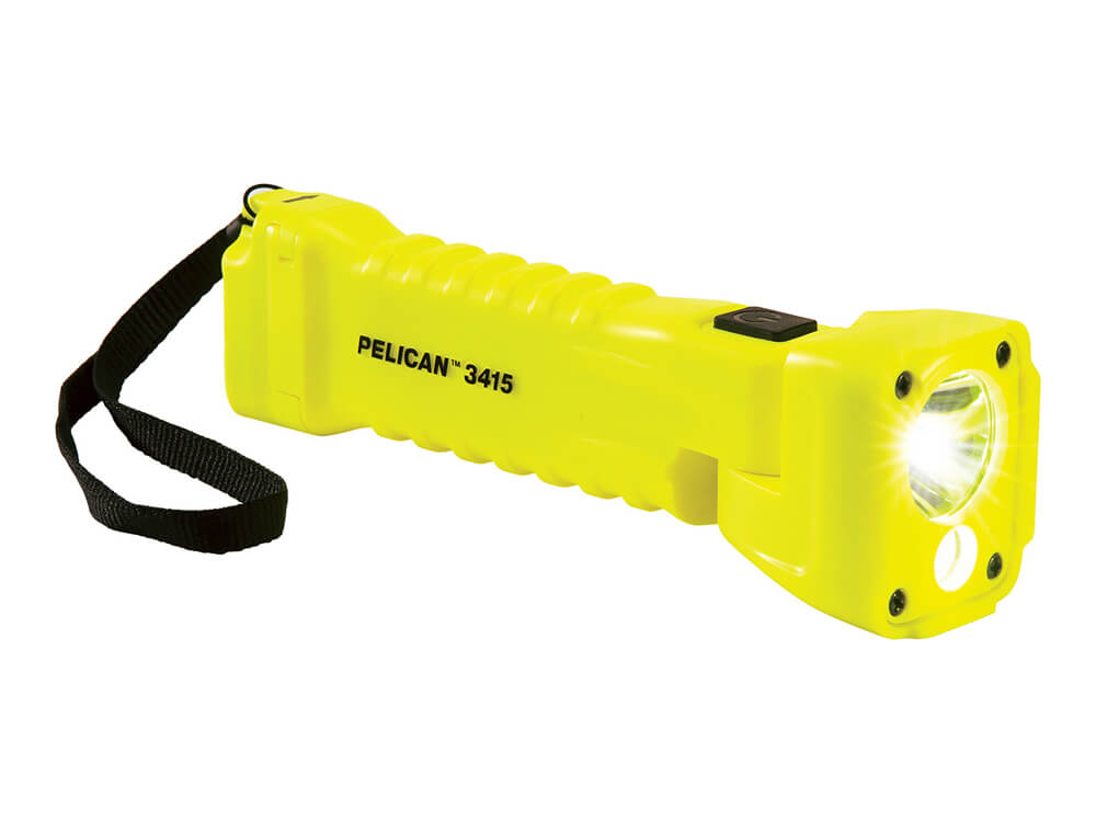 3415 Right Angle Flashlight w/ Plastic Clip