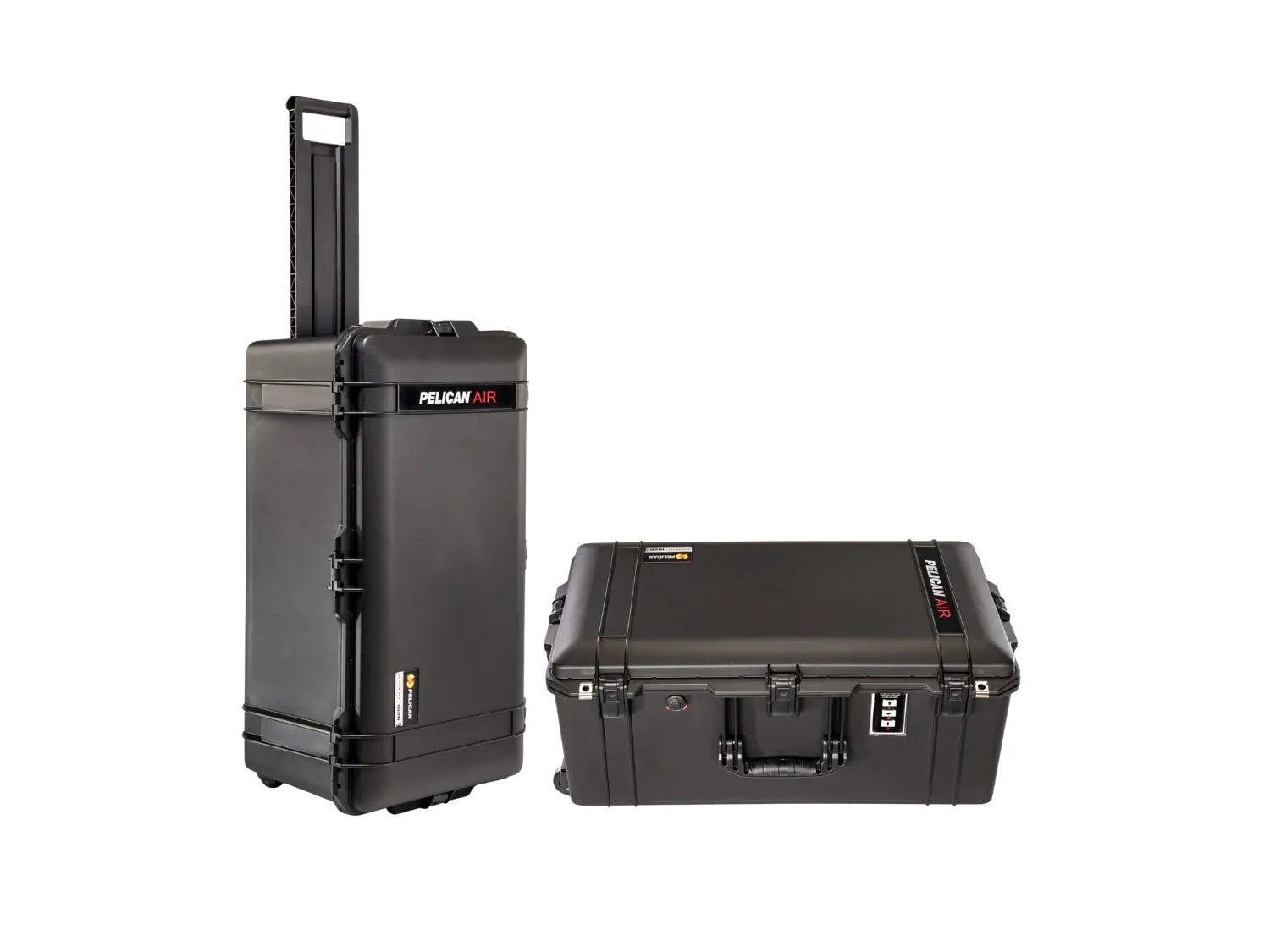 Pelican 1626 air case Canada with telescopic handle and wheels for easy transportation