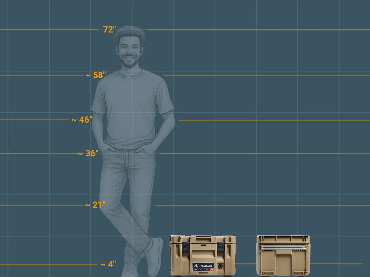 Pelican Crate 45L Case