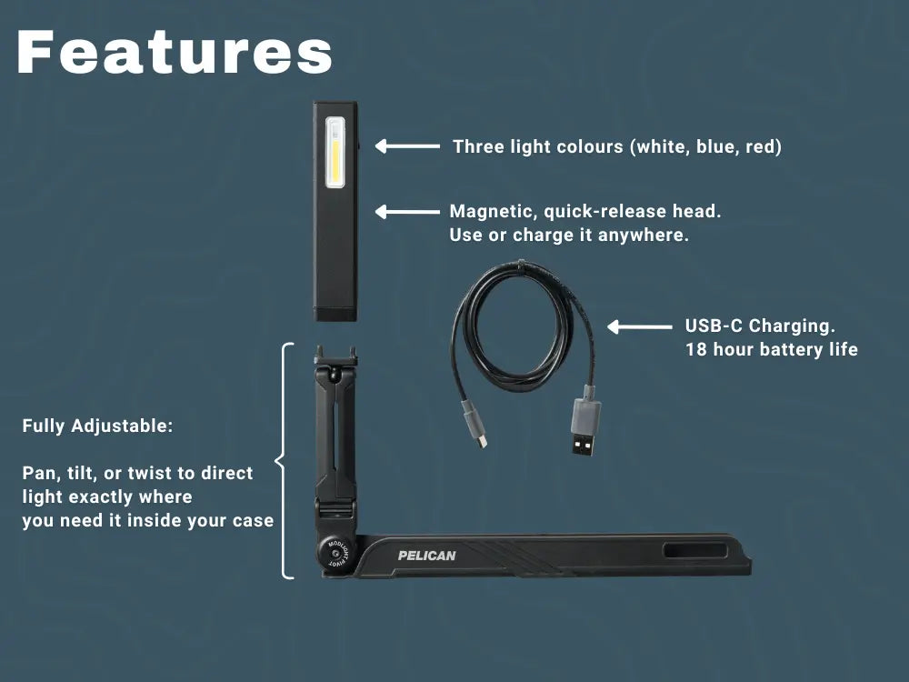 Pelican ModLight Pivot - In-Case Light