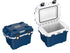Buy a Pelican 30QT cooler in Canada with midnight blue exterior and white interior colour 