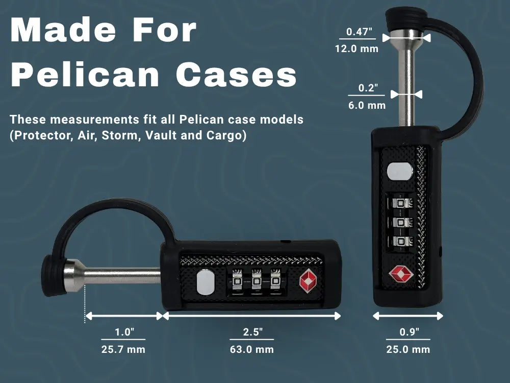 Pelican Case Locks - Two Pack