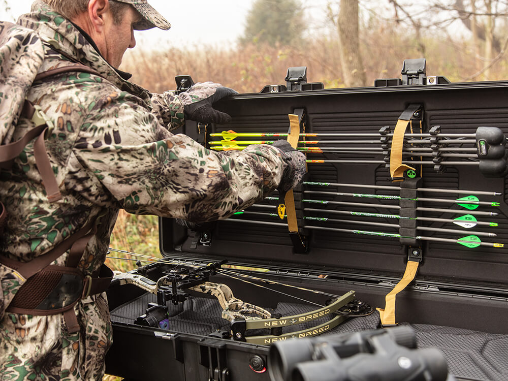 Pelican top bow cases